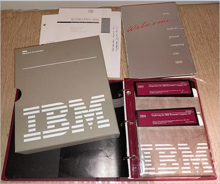 IBM AT Manual & Welcome Folders